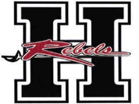 A black and red logoDescription automatically generated